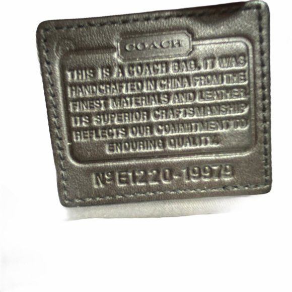 Coach Legacy Color Block Large Carry All Tote Duffle Bag 19979 - Picture 7 of 16